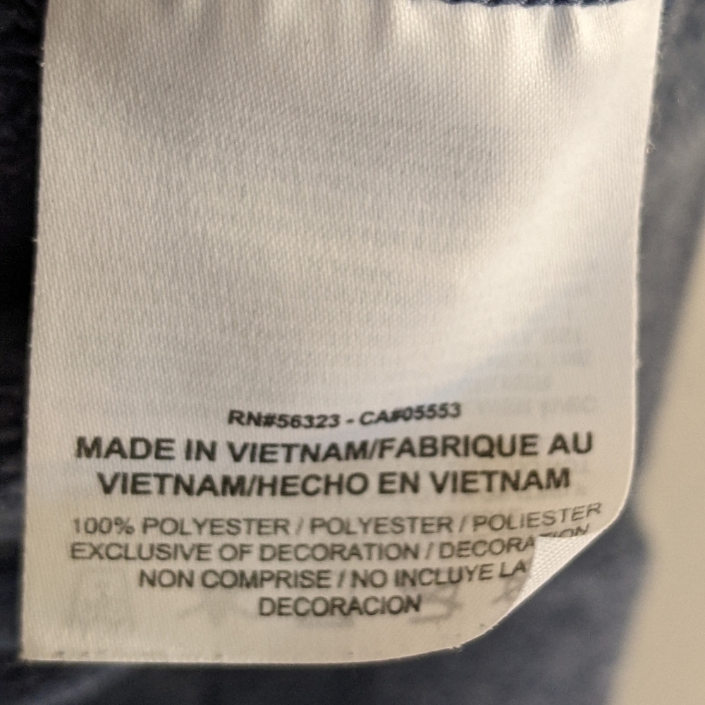 Nike Dry Fit Fleece Turtleneck Therma Pullover Women Sweater Blue Medium - Picture 6 of 8